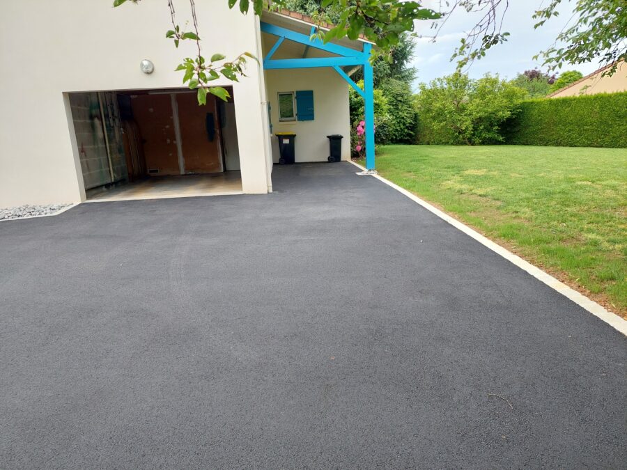 Enrobé noir accès garage
